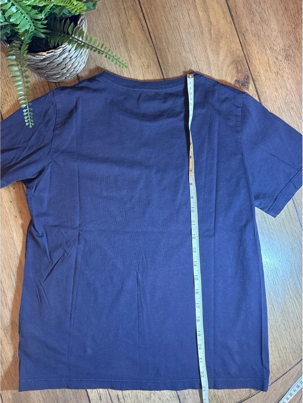 Kate Spade New York Make Waves Navy Blue T-Shirt Women’s Size Small